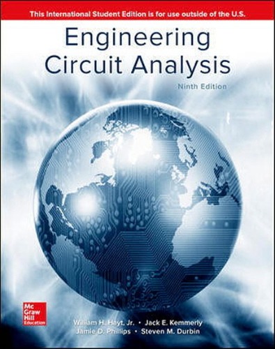 Engineering Circuit Analysis 9/E( 번역본 있음 : Hayt의 회로이론 9판) / 9781260084887